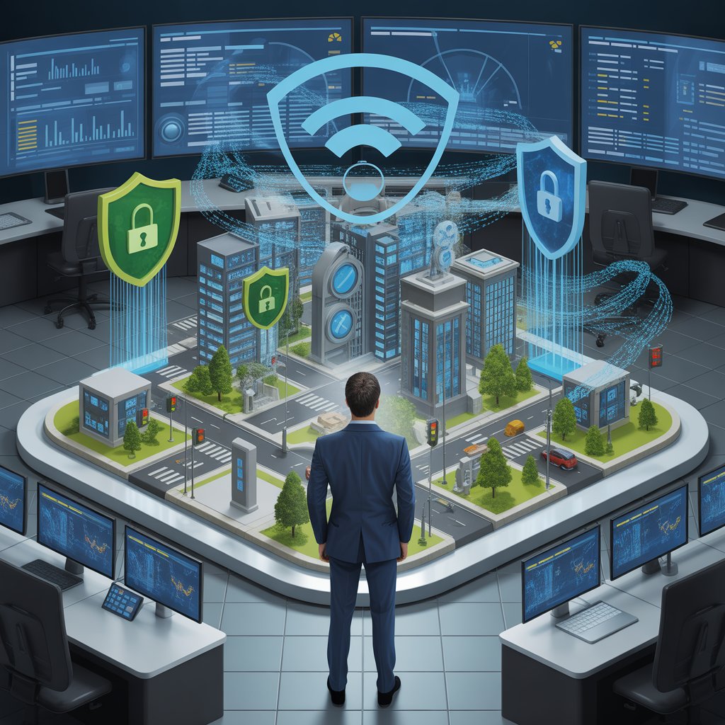 El papel del ingeniero de seguridad y ciberseguridad en proyectos de Smart Towns